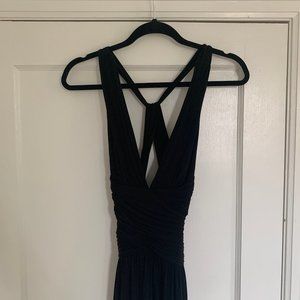 Black Strappy Cocktail Dress